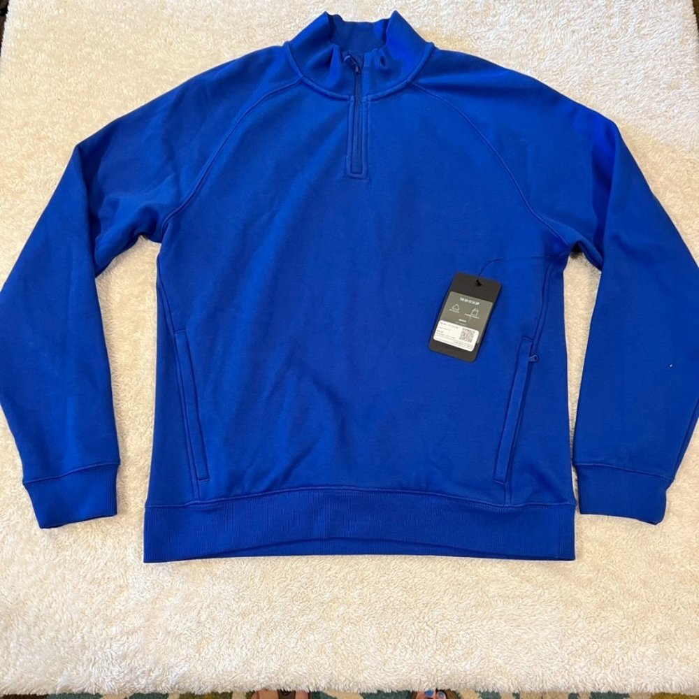 Fabletics Quarter Zip Jacket Size Medium NWT - image 1